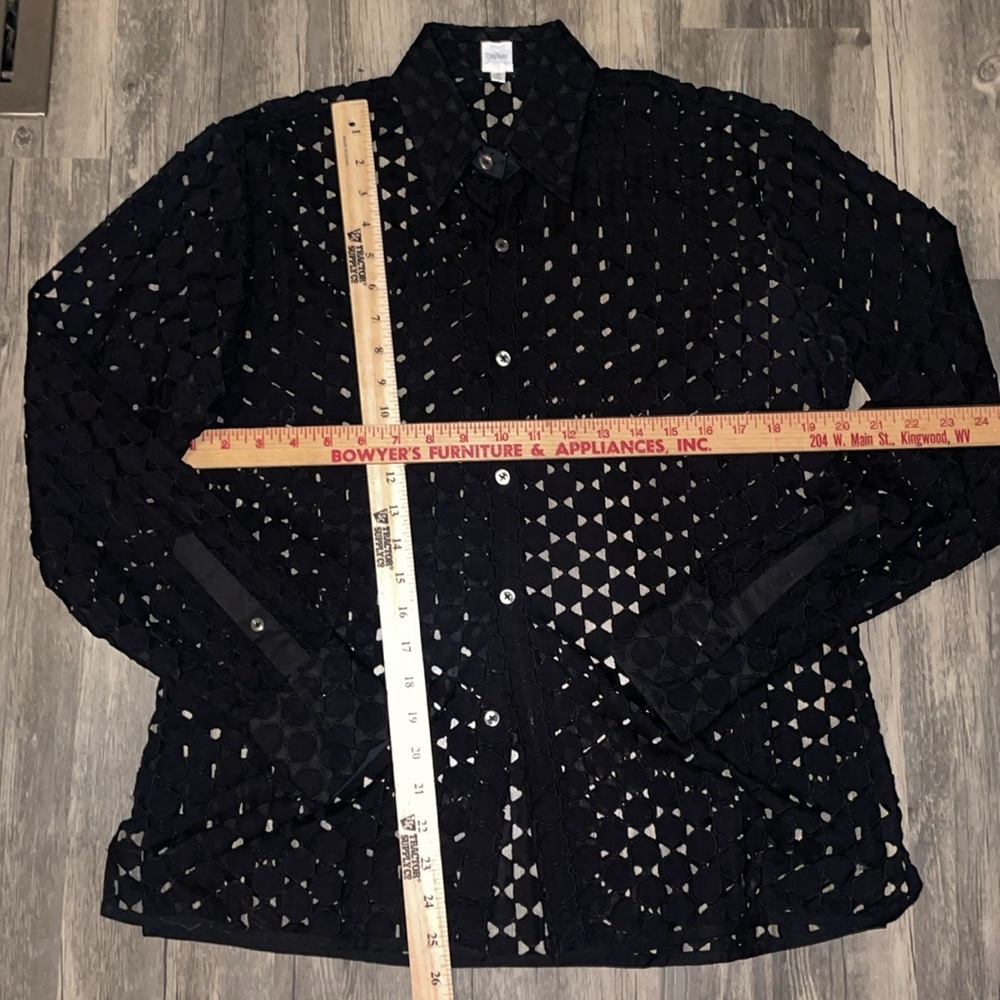 Craig Taylor Button Down Blouse - Medium Woman’s … - image 5